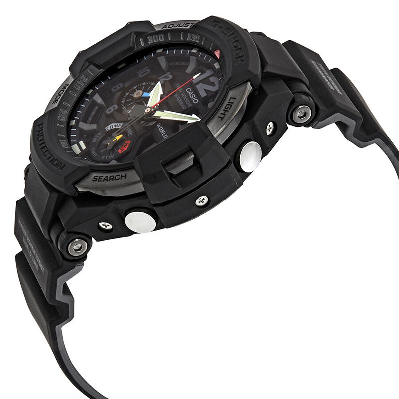 Casio Мужские часы серии MASTER OF G-AIR Черные GA-1100-1A1 GA-1100-1A1