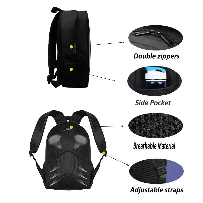 Novelty Cool Gorilla Tag Child School Backpack with Shoulder Bag Pencil Bags School Bags for Boys Girls Best Gift