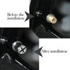 4Pcs UK Flag Car Wheel Tire Stem Air Valve Caps Covers For MINI COOPER S JCW F55 F56 R55 R56 R60 F60 Exterior Auto Accessories q6