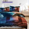 Kong Vs Godzilla Set Threepiece Set 1 Duvet Cover 2 Pillowcase Without Core Duvet Cover And Pillowcase Bedding Set Christmas Birthday Gift