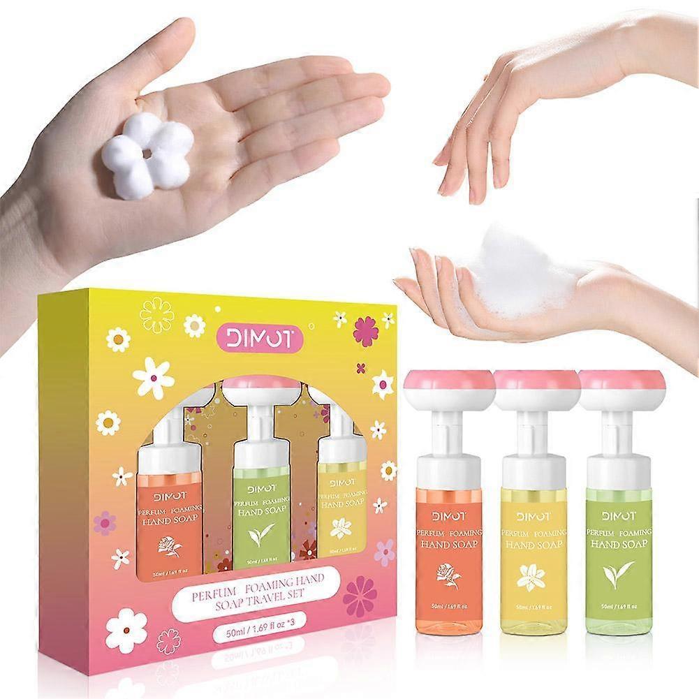 DIMOT  Perfume Foaming Hand Wash Set-3*50ml