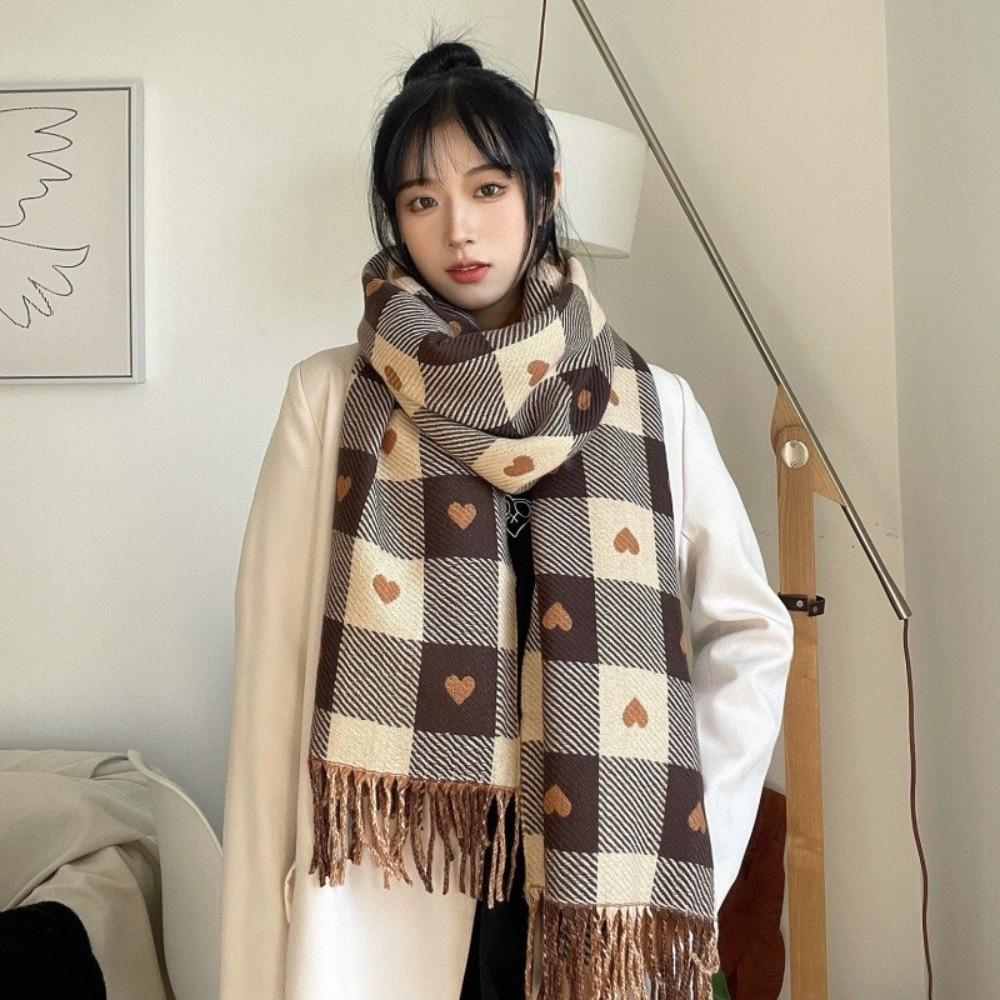 Coldproof Neck Warmer Windproof Scarves Bib New Knitted Scarf Autumn and Winter