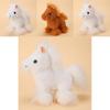 Small Plush Pony Toy With Pp Cotton Filling For Animal Collectors And Gift Giving
