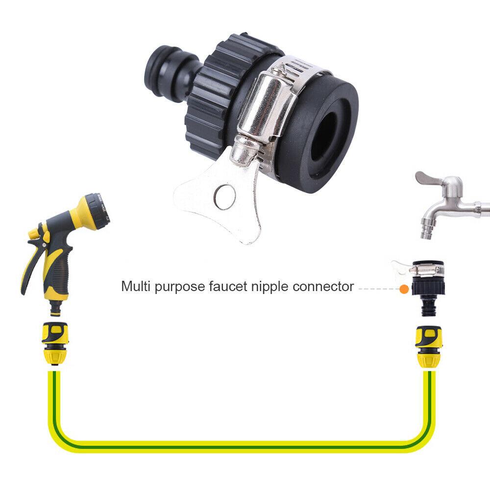 Bathroom Water Faucet Watering Water Tap Adapter Garden Connector Hose Adapter Pipe Fitting