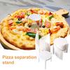 Удобные подставки для пиццы, 100 шт., одноразовые полезные подставки для пиццы на вынос, треугольные подставки