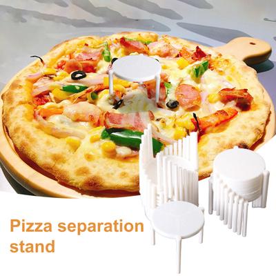 Удобные подставки для пиццы, 100 шт., одноразовые полезные подставки для пиццы на вынос, треугольные подставки