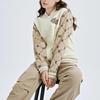 Kappa Baseball Jackets Women's Tallow White-0111 Baseball Collar Moderate Straight Fit (Unisex) Baseball Jackets K0C62JJ71M