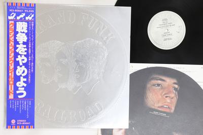 Виниловая пластинка GRAND FUNK RAILROAD - E Pluribus Funk ECS80661 Capitol Records 1976 Япония Оби Рок Б/У