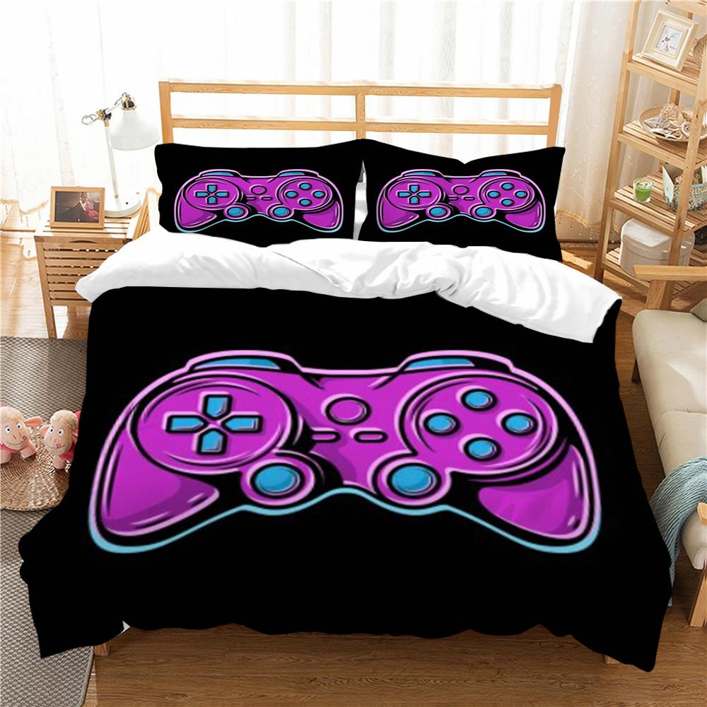 Постельное белье с 3D принтом геймера, пододеяльник, домашний декор для спальни, наволочка, пододеяльник из полиэстера