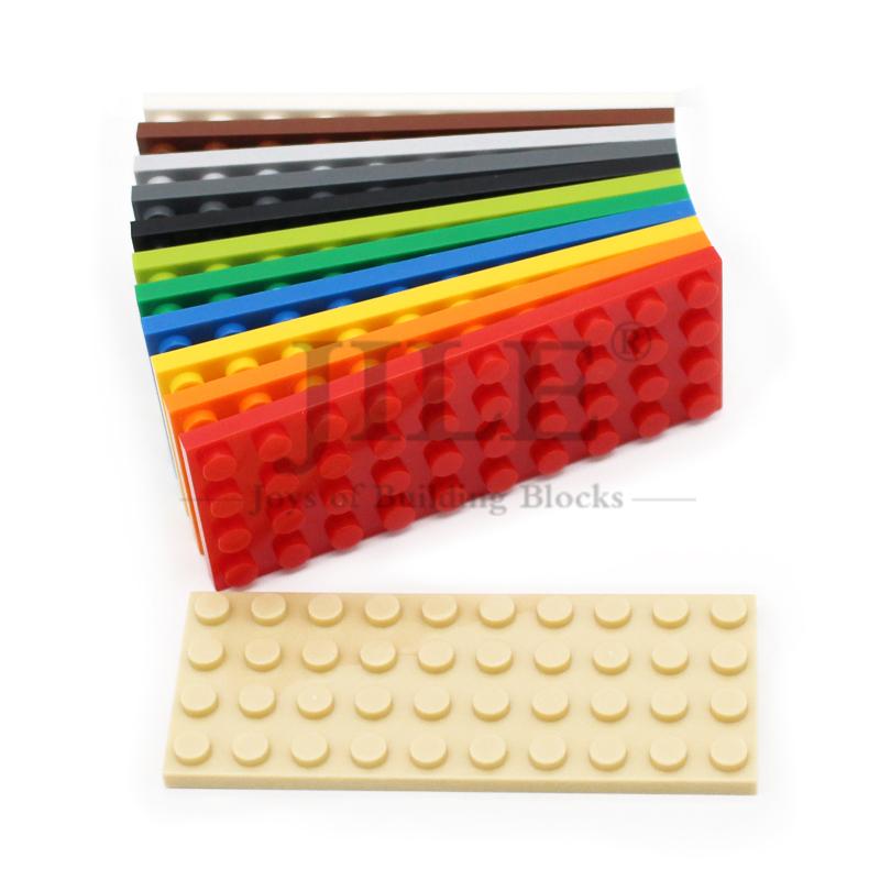 10Pcs Moc 3030 Plate 4X10 Brick Building Blocks Classic Parts Diy Building Block Compatible With Creative Construction Toys