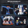 Модель Космической Ракеты из Строительных Блоков, Совместимая с LEGO - Образовательный Подарок для Детей