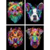 5D DIY Diamond Painting Funny Oil Painting Dog Diamond Embroidery Cross Stitch Kit Full Rhinestone Mosaic Home Decor
