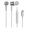 WH Earphones with Microphone Lightning Cable Canal Type Small Audio-Technica ATH-CKD3Li 1.2m White,