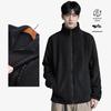 2025 Men's Fleece Zip Cardigan: Autumn/Winter Outdoor Sports Jacket with Plus Velvet