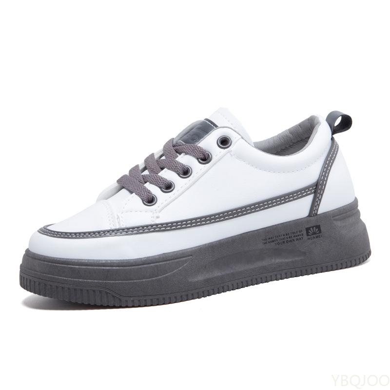 Fashion Casual Women's Shoes Autumn Styles Are High All-match White Shoes Platform Shoes Leisure Walking Shoes for Women