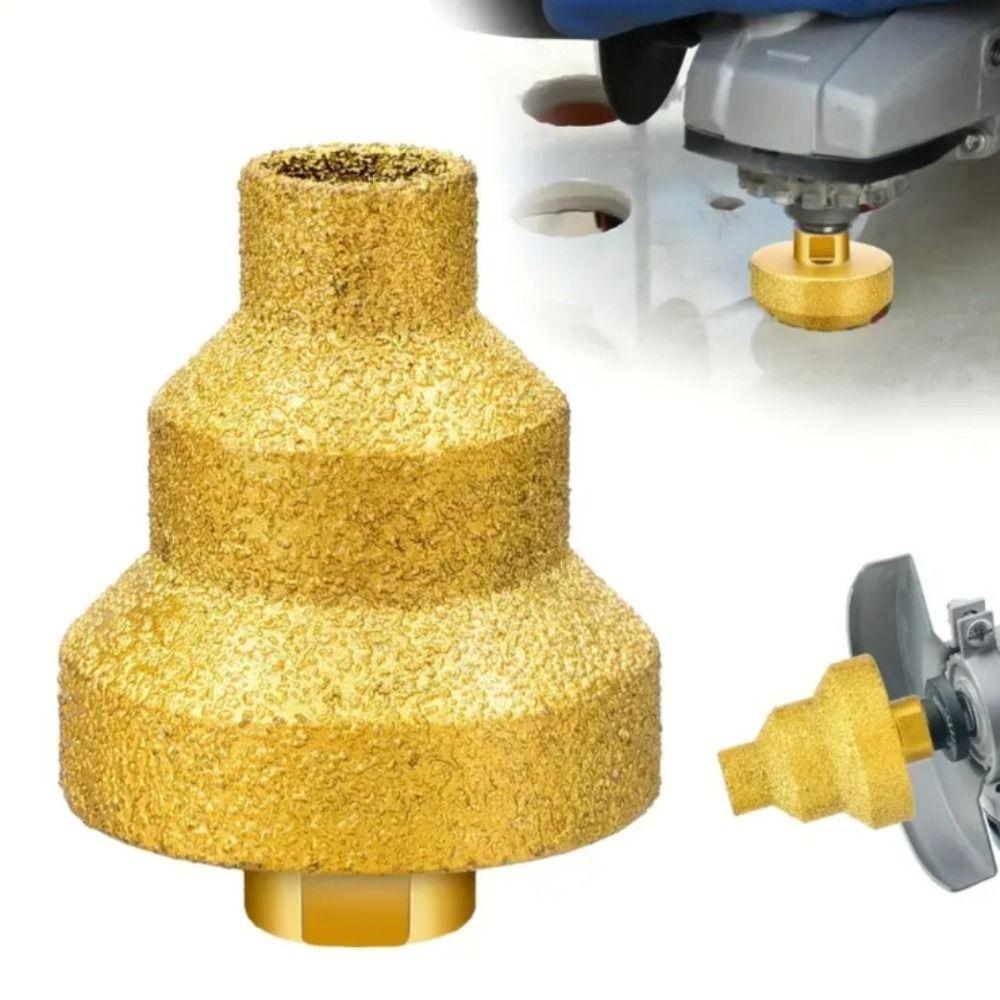 Tapered Cone Adamas Chamfer Drill Bit Multi Size Adamas Core Drill Bit Step Drill Bit For Granites