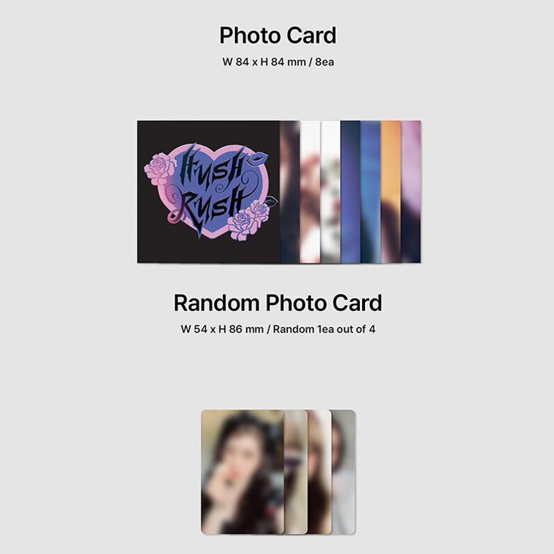 LEE CHAE YEON 1-й мини-альбом HUSH RUSH (Кит-альбом)