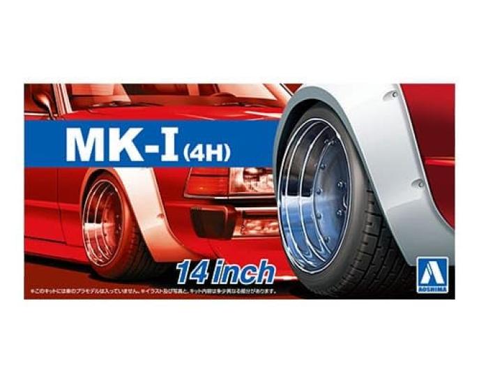 Aoshima Bunka Kyozai Набор пластиковых моделей Тюнинговые детали 54 Mark I Co., Ltd. (АОСИМА) нет. 1/24 (4 часа) 14-дюймовый