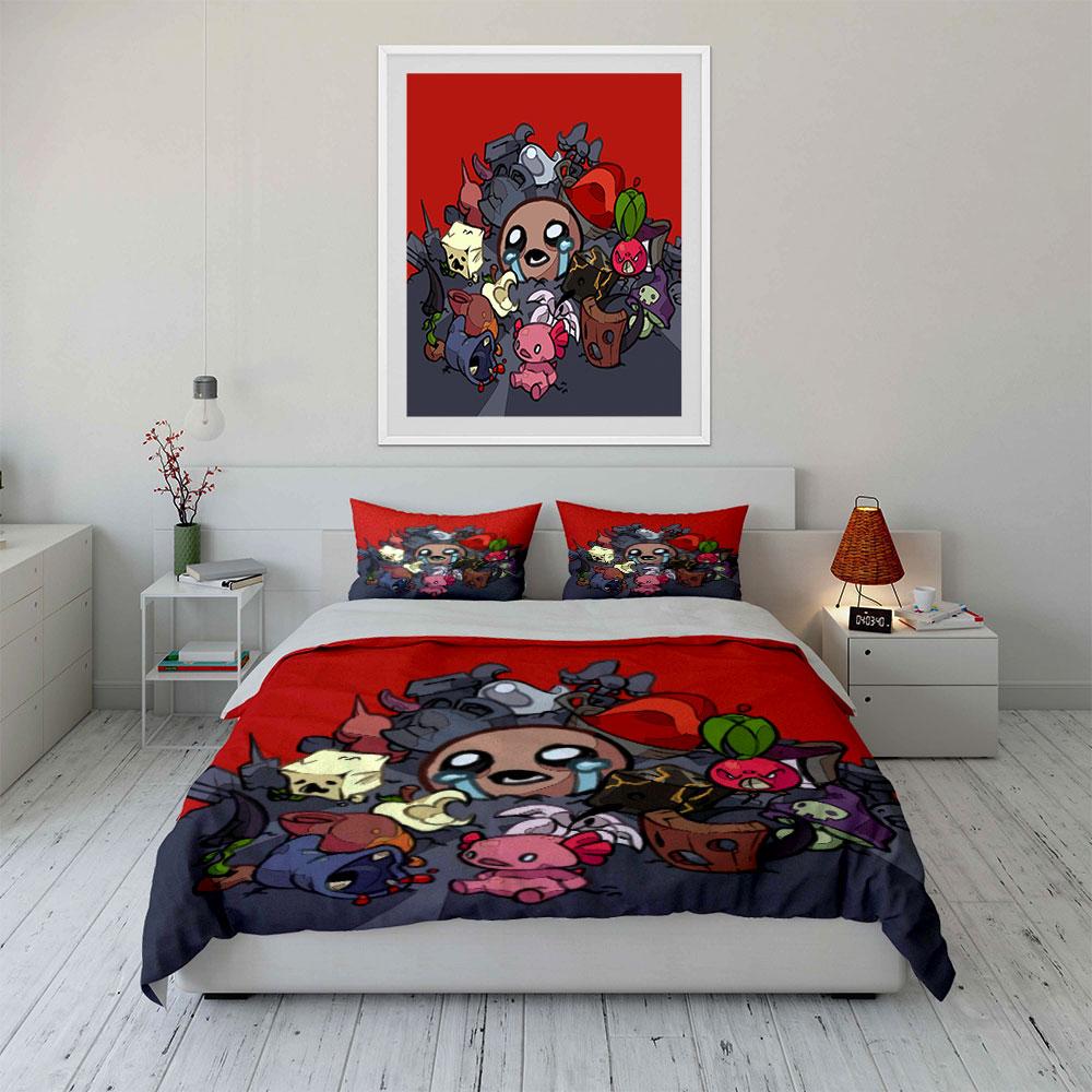 Cartoon characters and items. Bedding sets Duvet cover sets Duvet covers Pillowcases(1*Duvet Cover 2*Pillowcases without duvet insert)