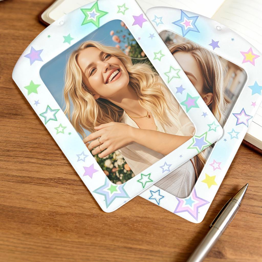 Гигантский держатель для фотокарточек, держатель для забавных фотокарточек формата А4, большой альбом для айдолов, держатели для фотокарточек для фанатов музыкальных фестивалей, ПВХ-протекторы для открыток, принтов