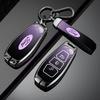 Car Sticker Hot For Ford New Leather Car Remote Key Case Keychain Accessories Holder for Ford ST Line Fiesta Focus Mondeo Ecospo