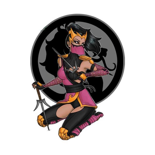 J549 # Копье Скорпиона Mortal Kombat Китана наклейка на автомобиль виниловая наклейка водостойкие украшения наклейки для автомобиля