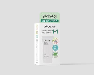 AboutMe Be Clean Relief Sun Специальный набор 1+1 (50мл+50мл)