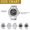 Ring Ring Watch Ring Watch Analog Cute Stylish Waterproof Free Size Fashion Ring Silver Gift for Girlfriend Birthday Christmas Day Women's Women's