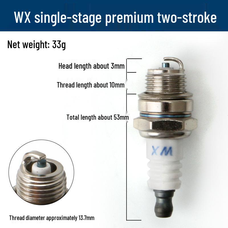 Универсальная высокопрочная свеча зажигания для бензопилы, газонокосилки, бензопилы, кустореза