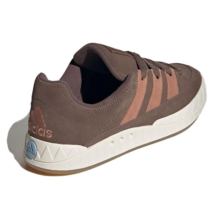 Adidas Кроссовки унисекс Adimatic Earth Strata Clay Strata коричневые с оттенком белого IE0532