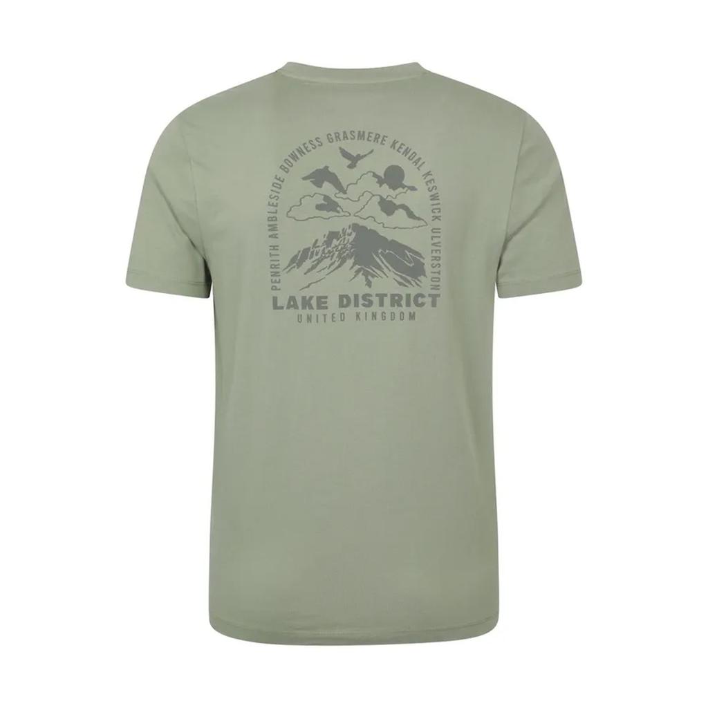 Mountain Warehouse Mens Lake District Chest Print T-Shirt