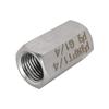 Женский резьбовой переходник-редуктор из нержавеющей стали NPT 1/4 на G1/4 BSP