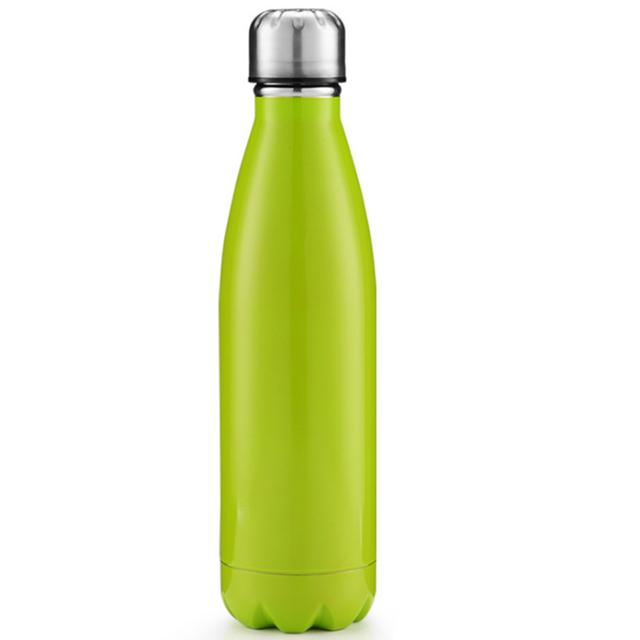 Madou Food-Grade Stainless Steel Double-Wall Vacuum Flask 500ml Cola Shaped Insulated Thermos Sublimation Blank Bottle for Baby