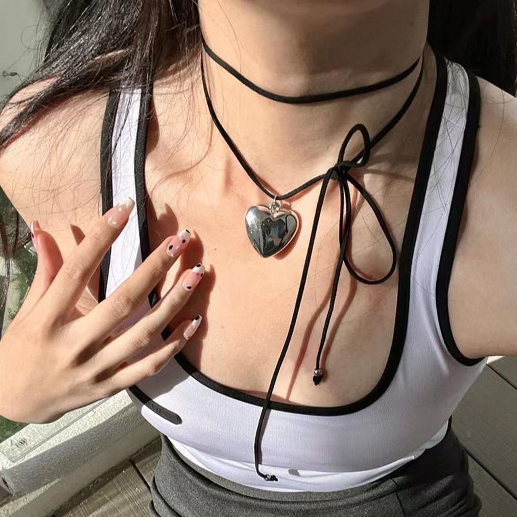 10x Глянцевый кулон в форме сердца Сладкий крутой шарм в виде сердца с отверстием DIY Ожерелье для изготовления ювелирных изделий Шарм-брелок для рюкзака