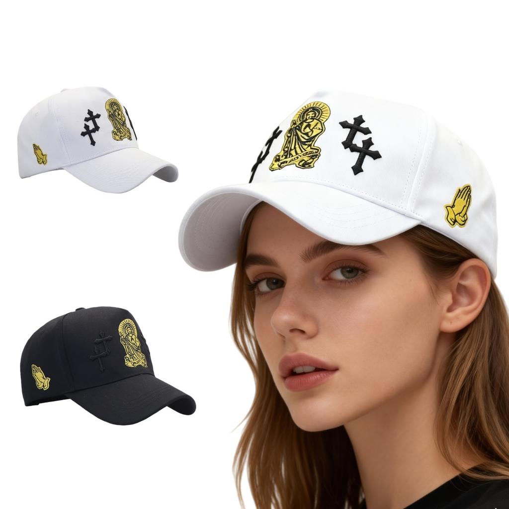 Casual Unisex 5-Panel Baseball Cap Fashion Adjustable For Outdoor Spring Autumn Wear