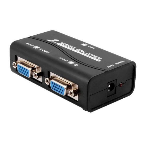 HD VGA разветвитель 1 на 2, видеораспределитель на два экрана