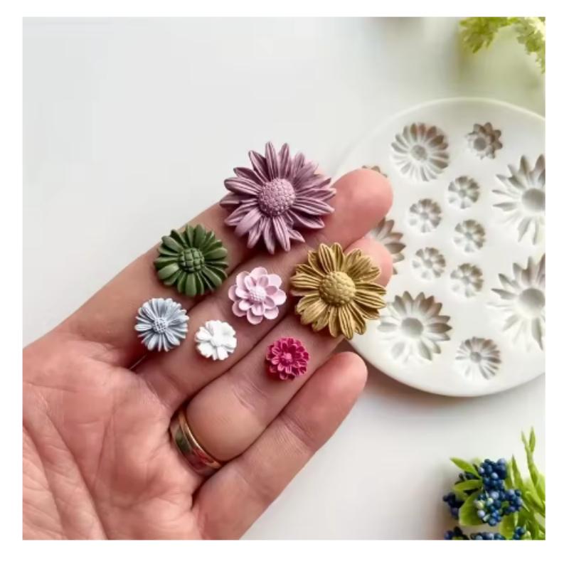 3D силиконовые формы для цветов, помадка, ремесло, торт, конфеты, шоколад, сахар, лед, кондитерские изделия, инструменты для выпечки, форма