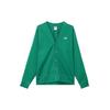 Logo Print V-Neck Button-Down Long Sleeve Cardigan Men Tops Green FN3899-365