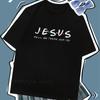 Jesus He'll Be There for You Friends Tv Shows Women TShirt Christian Faith Streetwear Easter Holiday Gift Unisex Camisetas Mujer