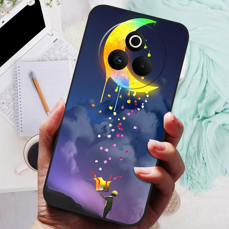 Для Realme P3 Pro 5G Чехол Силиконовая Задняя Крышка Чехол для Телефона для Realme P3 Ultra 5G Чехлы P 3 Pro Мягкий бампер coque Ударопрочный Fundas