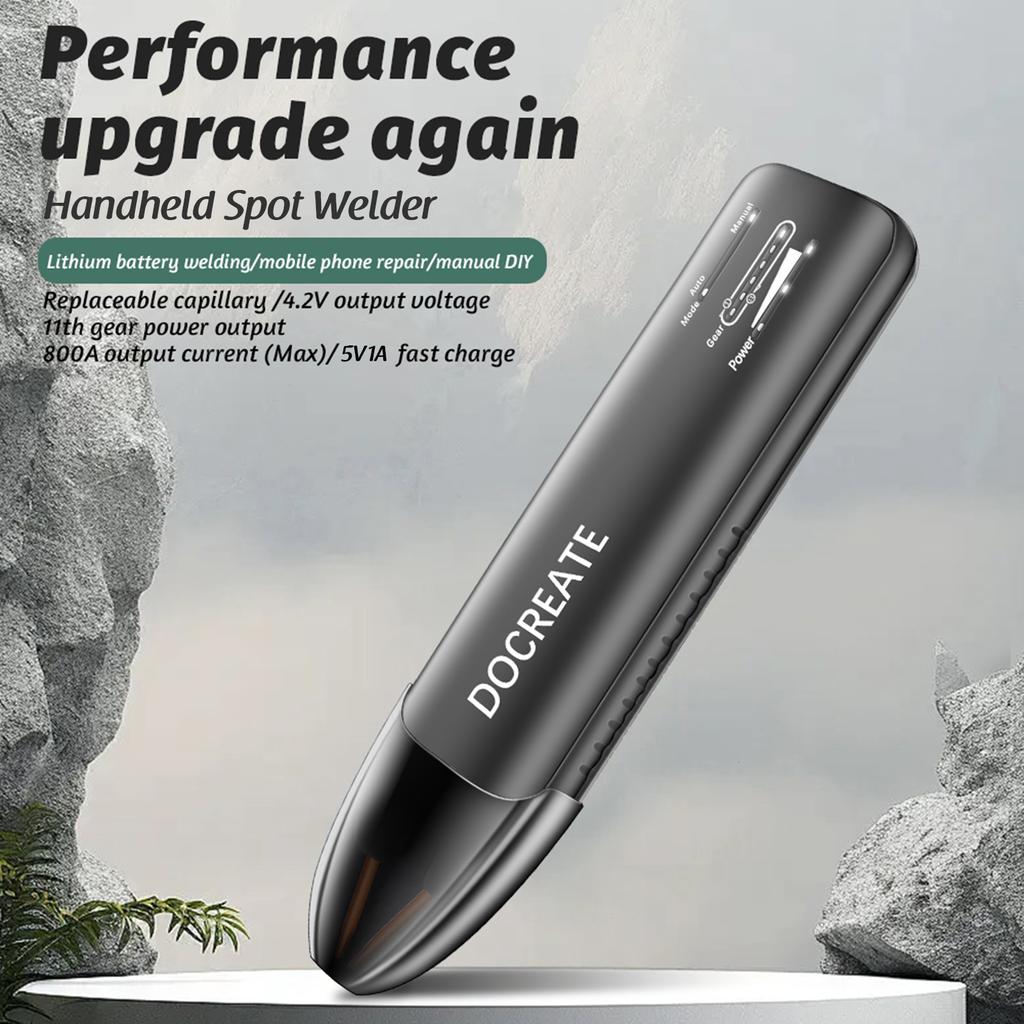 Battery Spot Welder with 11 Gear Adjustable Spot Welder Automatic and Manual Modes Detachable