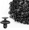 JUTOSU 100pcs 7mm Hole Dia Push Engine Undercover Retainer Clip Hole Rivet Fastener Mud Flap Nylon Bumper Fender Clip Fender Clip Fastener for To