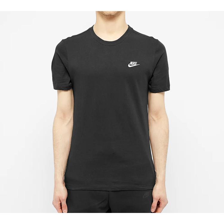 Nike Swoosh Logo Crewneck T Shirt AR4997-013
