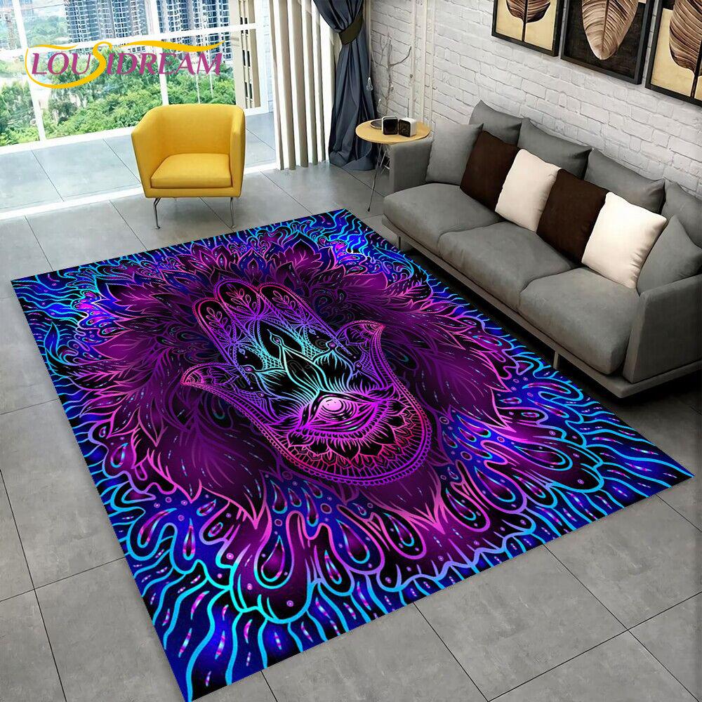 Коврик Nazar Evil Eye Tree of Life, ковер для дома, гостиной, спальни, дивана, коврик для кухни, декор для кухни, нескользящий напольный коврик для детских игр