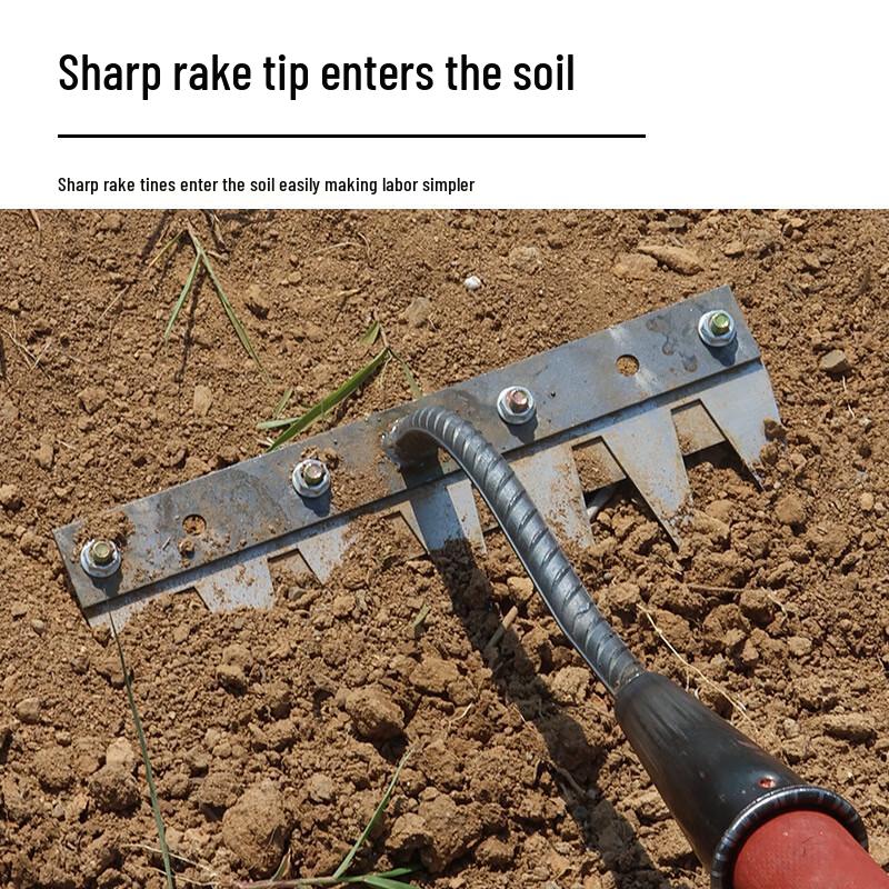 JNL Manganese Steel Garden Rake