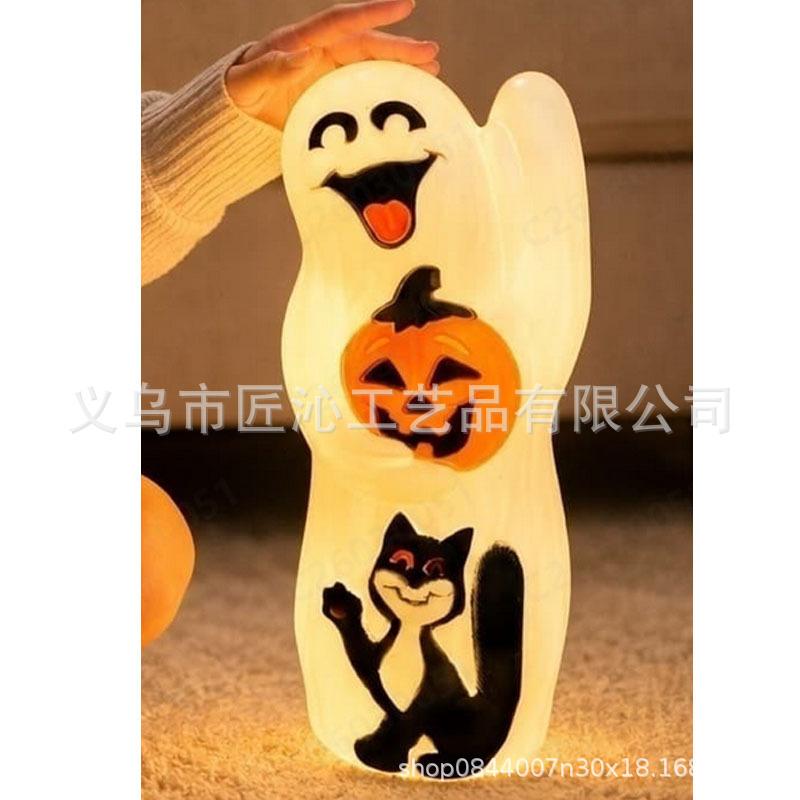 Mummy Resin Figurine Halloween Home Decor Spooky Statue Creepy Ornament Garden Tabletop Decoration Gift