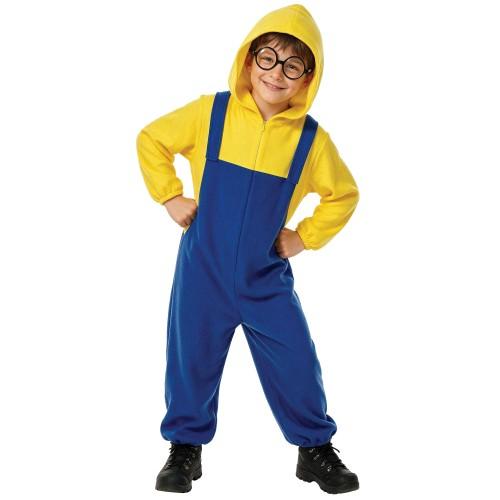Fiestas Guirca Childrens/Kids Minions Hooded Jumpsuit