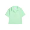 Sportswear Essentials Solid Casual Pullover Short Sleeve Polo Women Tops Vapor-Green DV7885-376