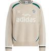 Adidas Originals Adicolor Adi Crew Neck Letter Pullover Sweater Unisex Sweater Light-Brown JL8363