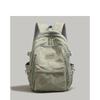 Backpack Korean version solid color female college student class schoolbag simple large capacity computer bag casual backpack
